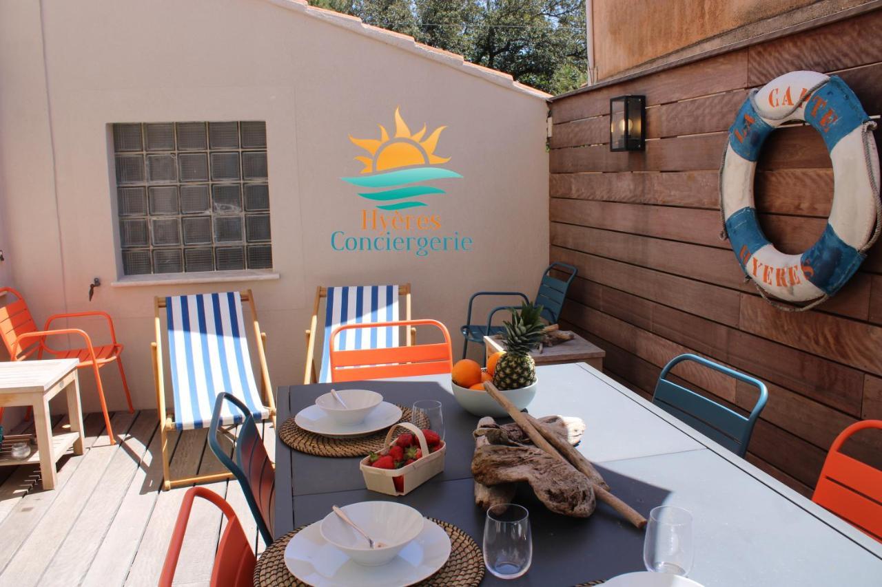 Apartament Hyeres-Plage -T2 Neuf Rdj Clim Wifi - La Capte By Hc Zewnętrze zdjęcie