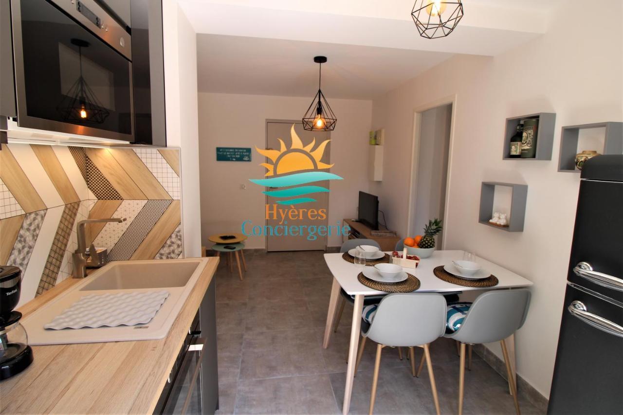 Apartament Hyeres-Plage -T2 Neuf Rdj Clim Wifi - La Capte By Hc Zewnętrze zdjęcie