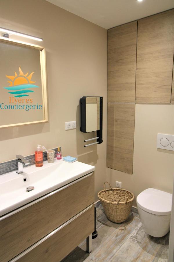 Apartament Hyeres-Plage -T2 Neuf Rdj Clim Wifi - La Capte By Hc Zewnętrze zdjęcie